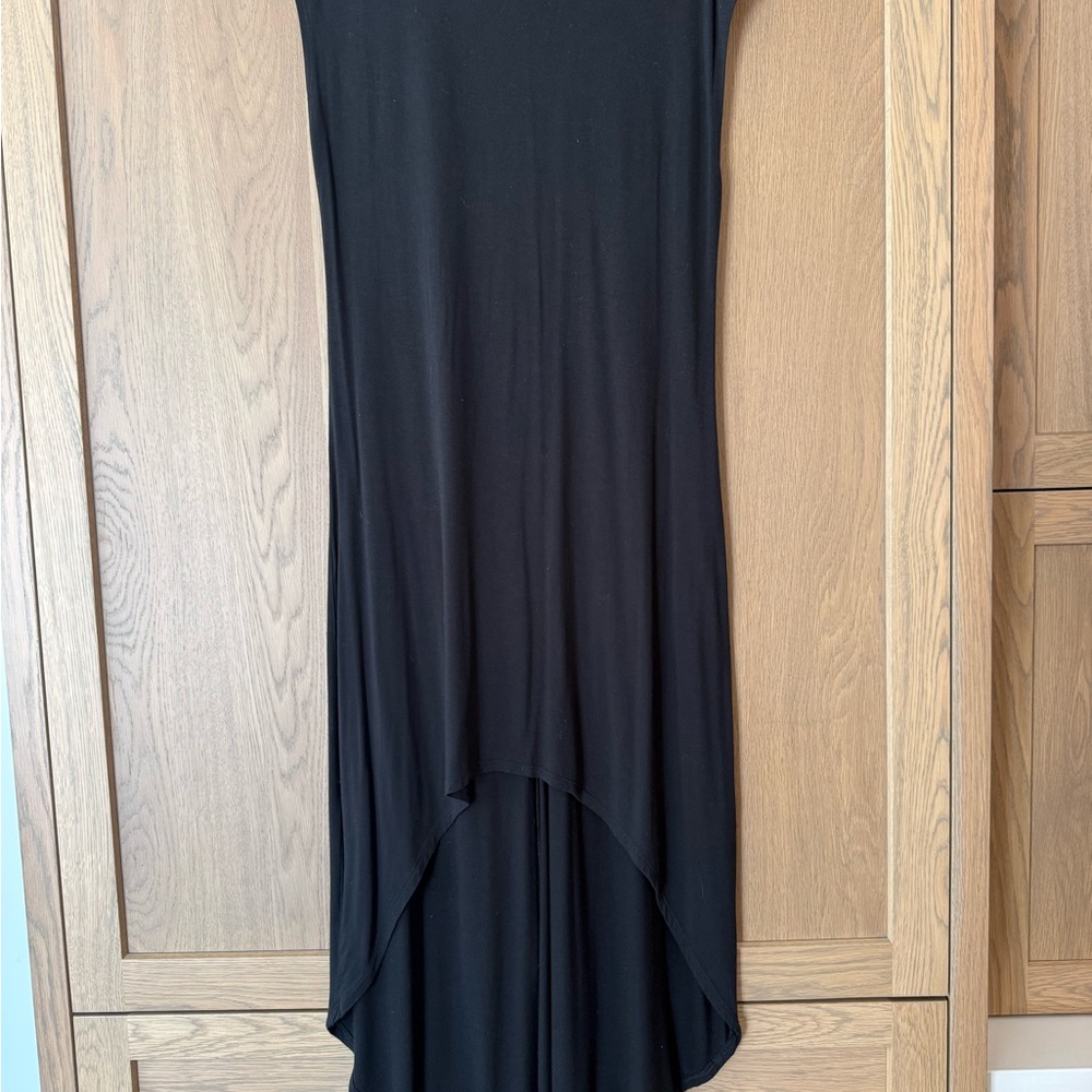 Casual Black Sleeveless Dress